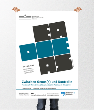 Veranstaltungsplakat | Germanistisches Institut (Westfälische Wilhelms-Universität)
Grafikdesign, Fontdesign | 2012